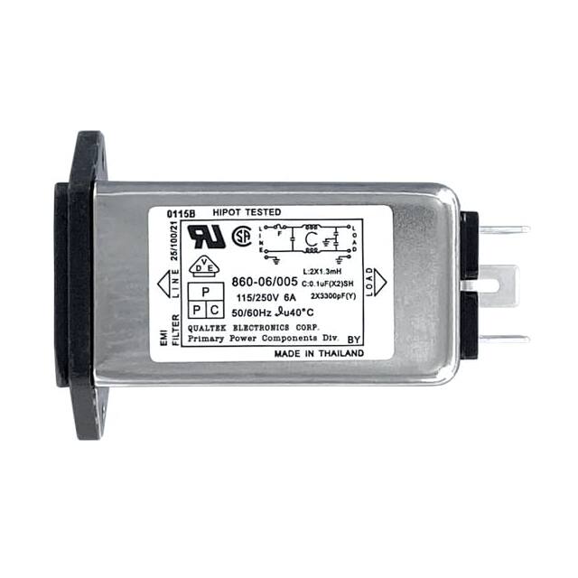 860-06/005 Qualtek  Stromeingangsmodule (PEM)